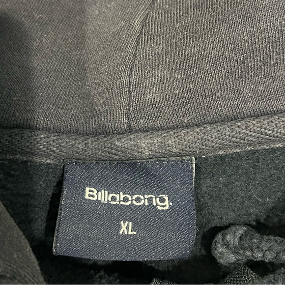 Billabong Pipeline Masters 2008 Zip Hoodie Faded Black XL Surf Hawaii - Picture 3 of 7